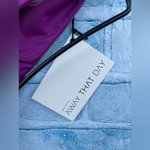 AWAY THAT DAY - BIKINI SET PURPLE SIZE L/XL - Picture 10 of 15